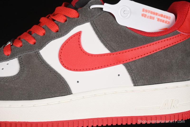 Nike Air Force 1'07 Low Casual Sneakers with Full-Length Air Cushion - FQ8714-201
