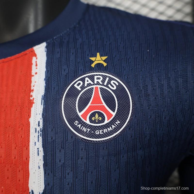 1 Star Player Version 25/26 PSG Home Jersey