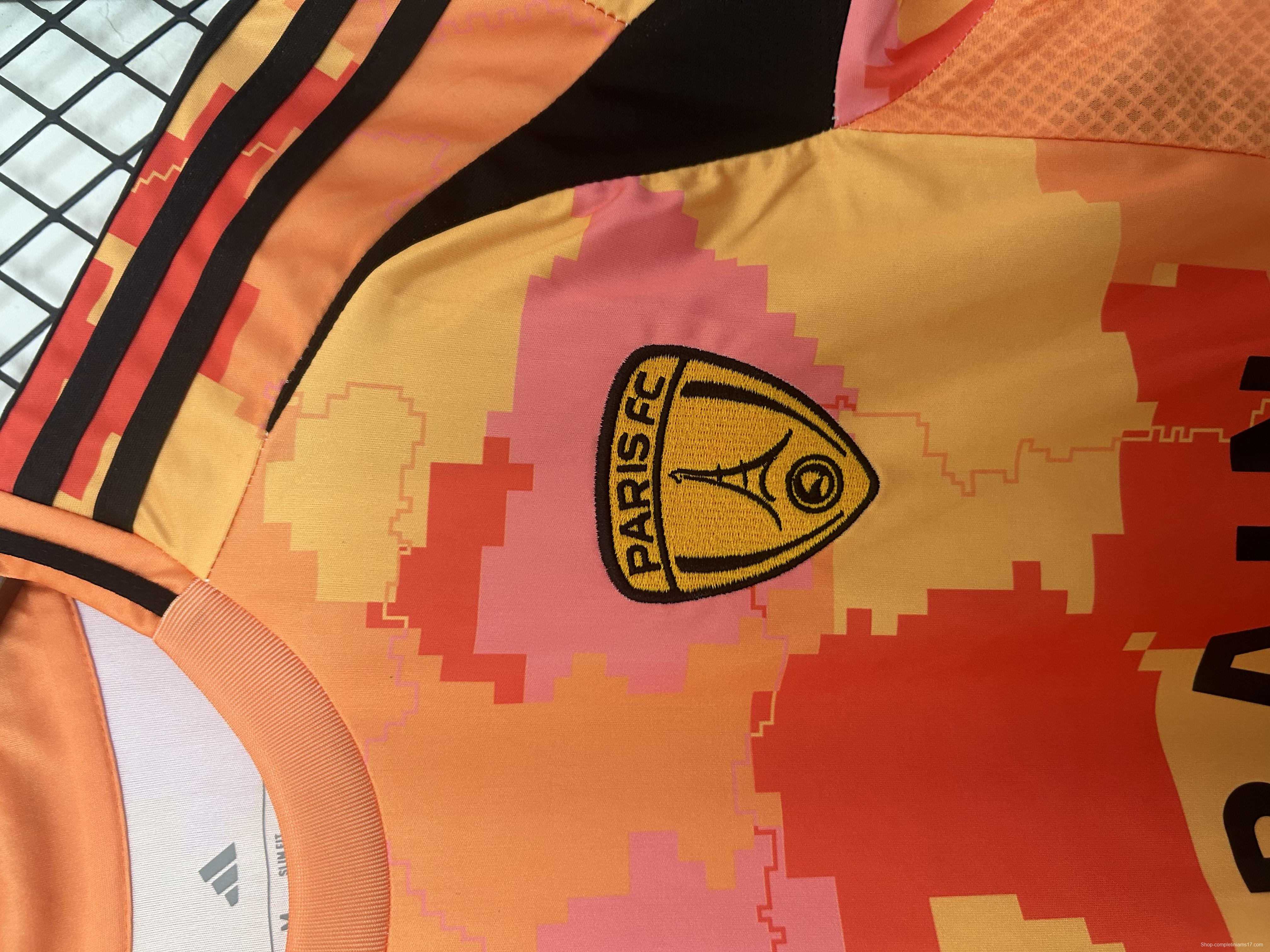 25/26 PSG Third Orange Jersey