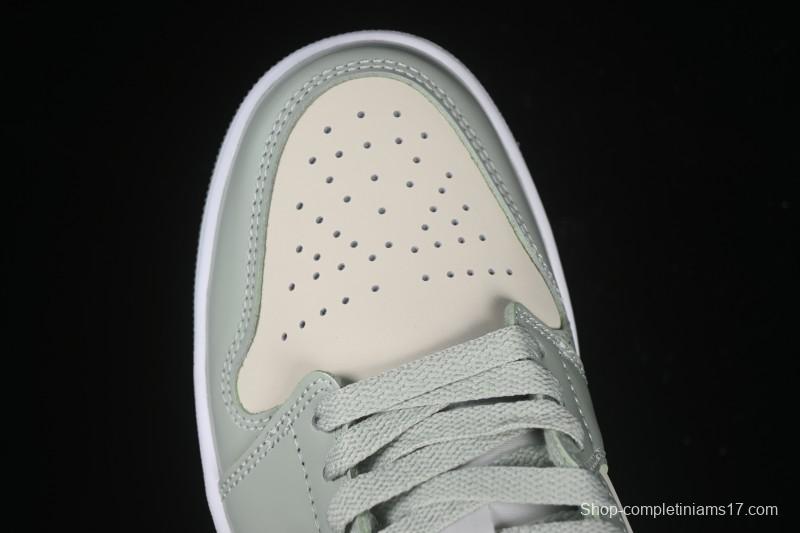 Nike Air Jordan 1 Low AJ1 Amber Green Low Top Casual Skate Shoes HF4078-100