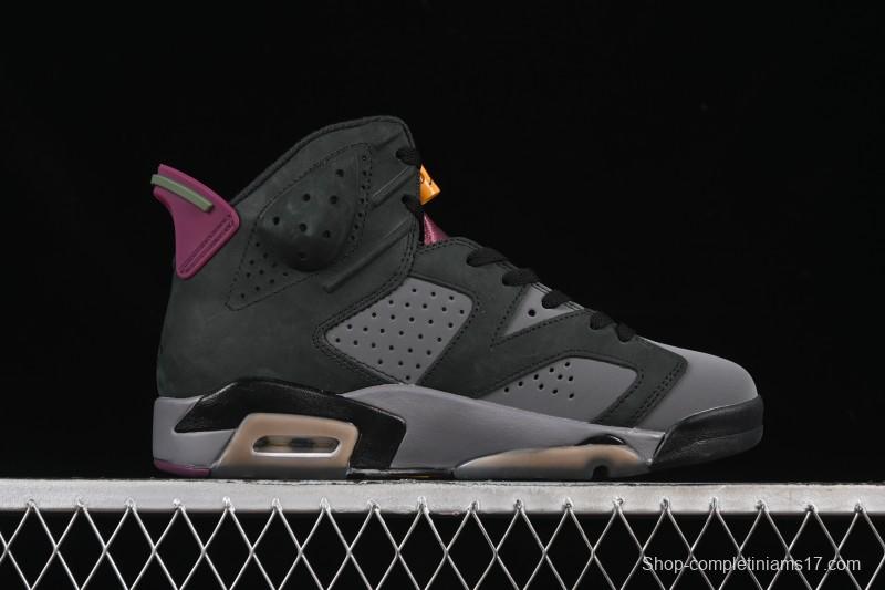 Nike Air Jordan 6 Retro Bordeaux Premium Suede Sneakers - CT8529-063