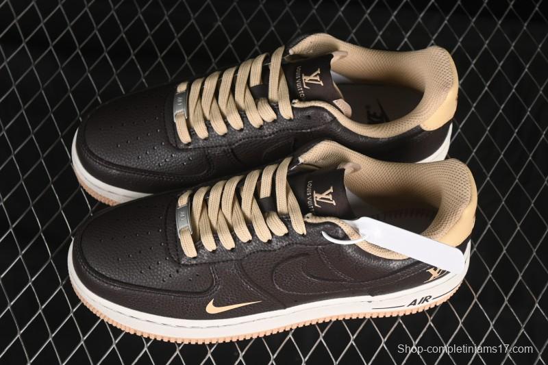 Nike Air Force 1 '07 Low LV Collaboration Coffee Brown Casual Sneakers - LW9279-007