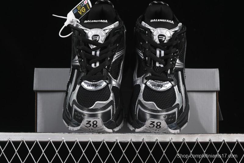 Balenciaga Runner Kith Four Color Retro Casual Shoes - W3RMU1100