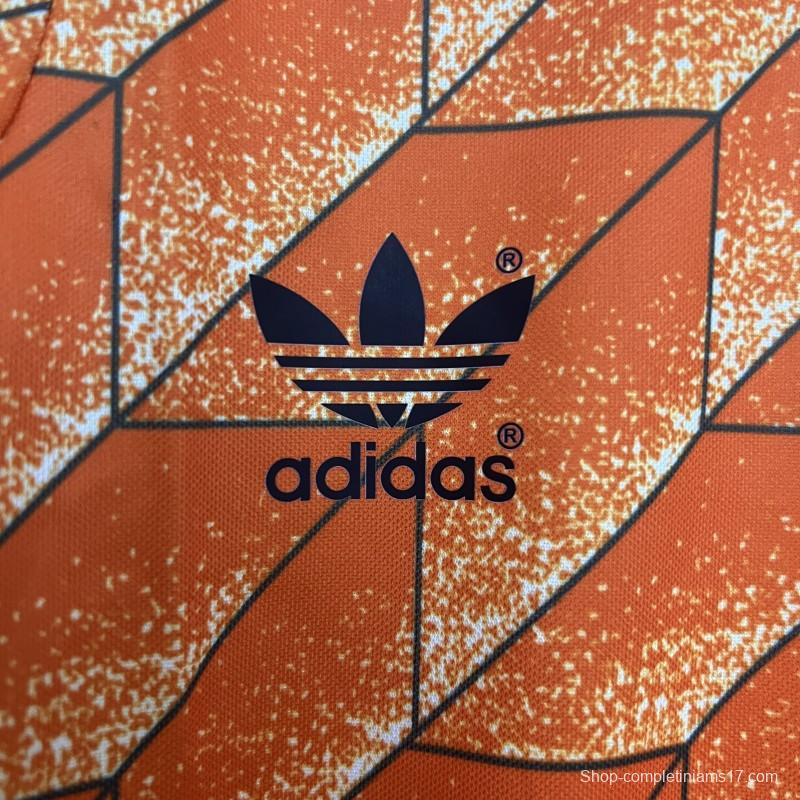 Retro 1988 Kids Netherlands Home Size 16-28 Jersey