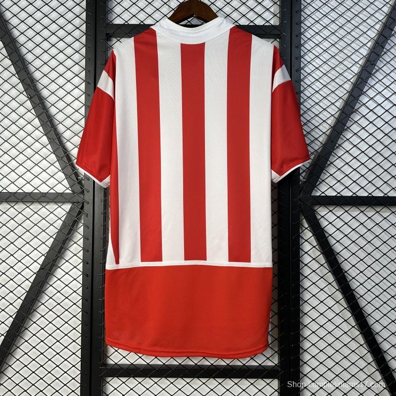 02/03 Retro Atletico Madrid Home Jersey