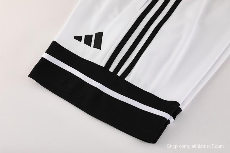 2025 Adidas White Short Sleeve Jersey+Shorts
