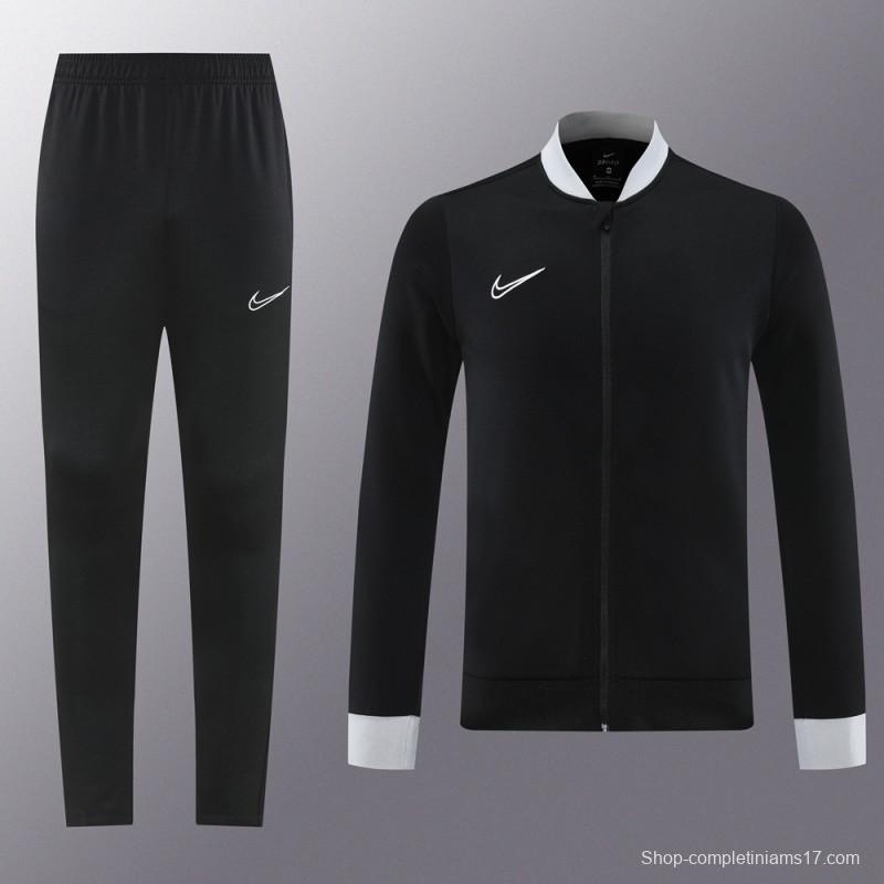 2025 NIKE Black Full Zipper Jacket + Long Pants