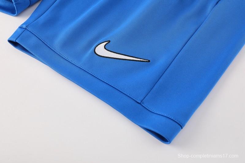 25/26 Nike Blue Short Sleeve Jersey+Shorts