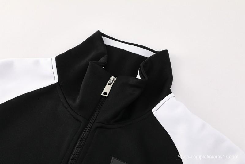 2025 NIKE Black/White Full Zipper Jacket +Long Pants