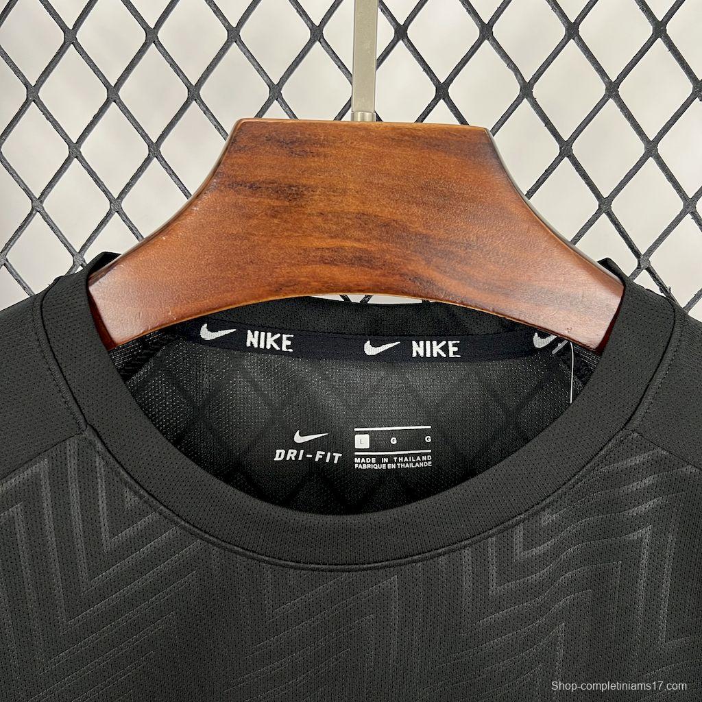 2025 NIKE Black T-Shirt #1044