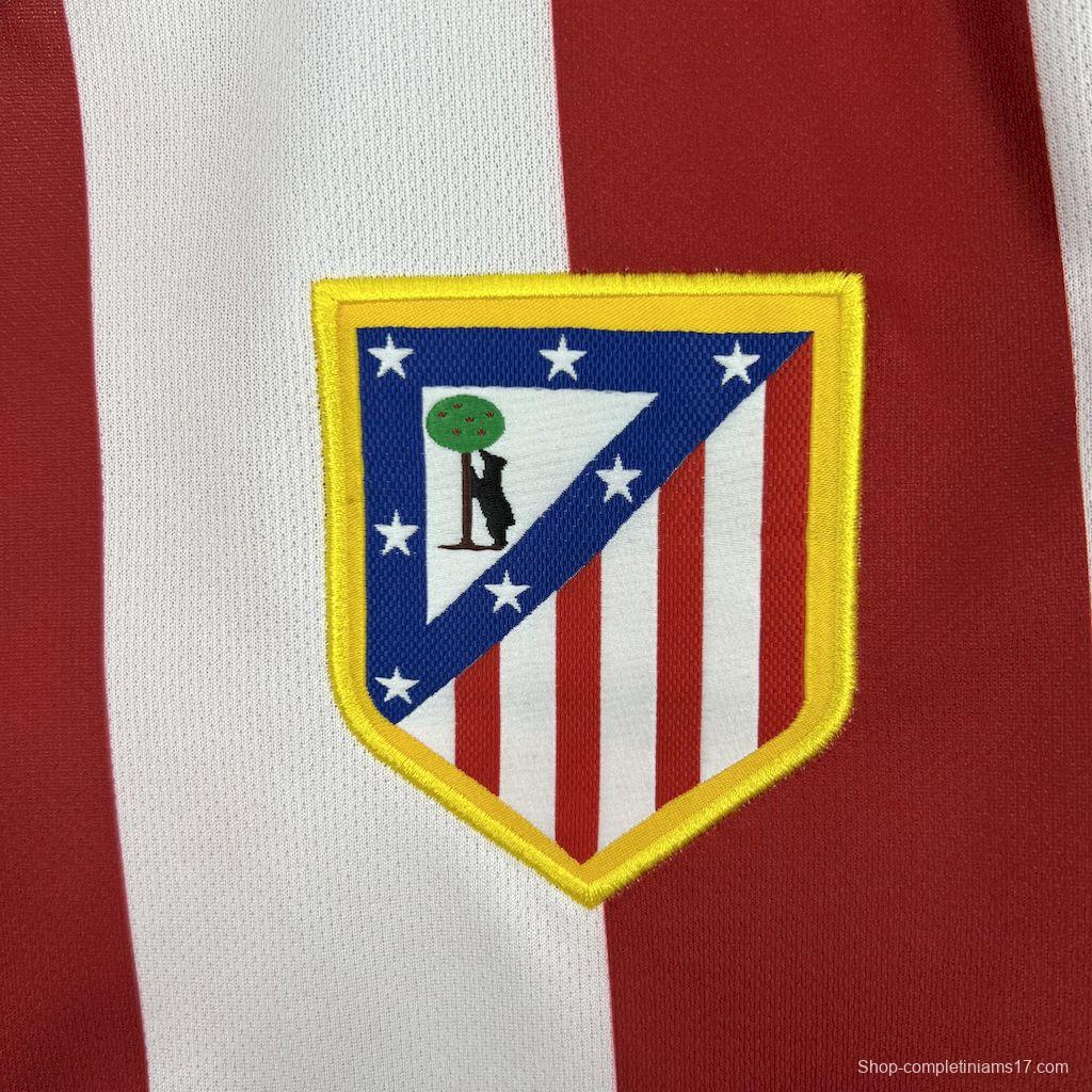 Retro 2016/17 Atletico Madrid Home Jersey