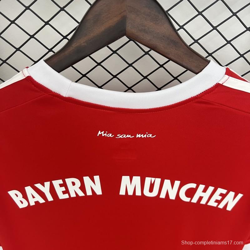 17/18 Retro Bayern Munich Home Jersey