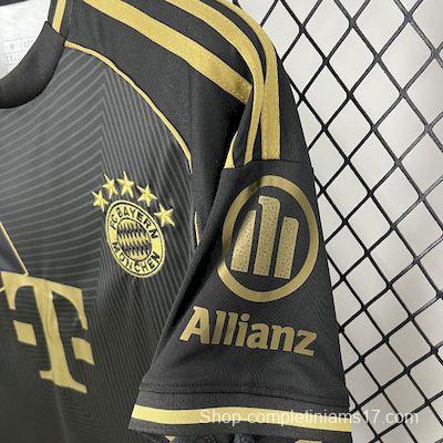 2025/26 Bayern Munich Black Gold Special Edition Jersey
