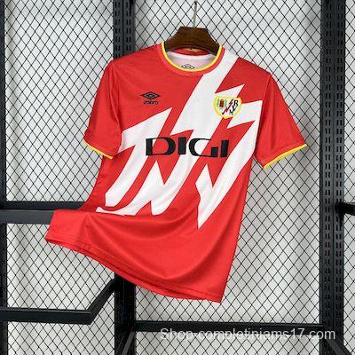2025/26 Rayo Vallecano Home Jersey