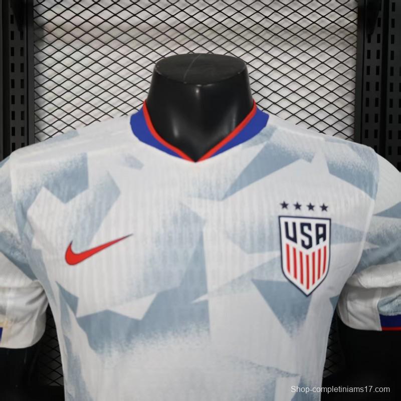 Player Version 2025 USA Home Jersey
