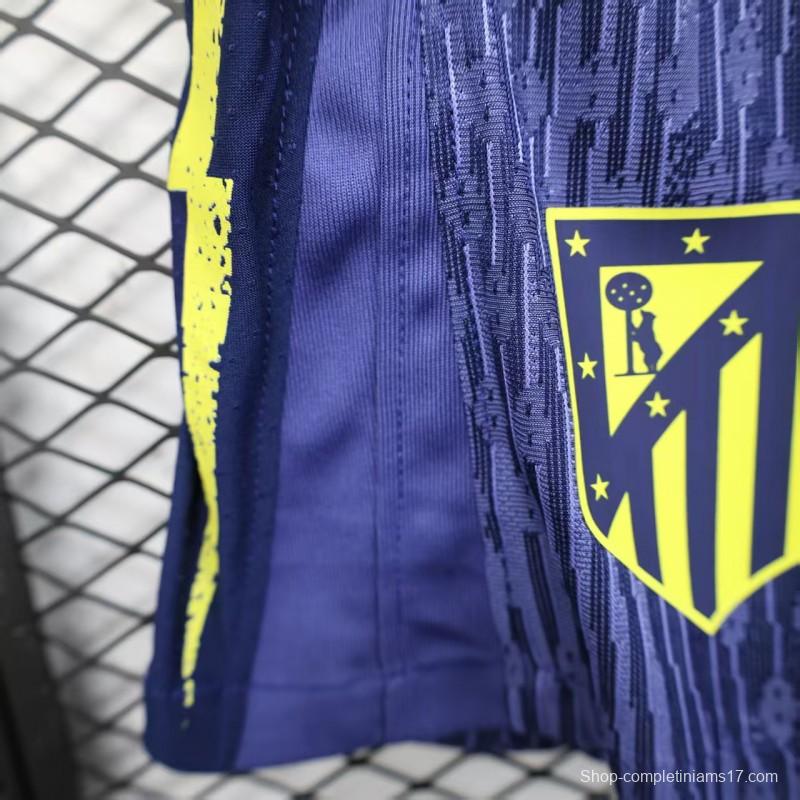 Player Version 25/26 Atletico Madrid Away Shorts