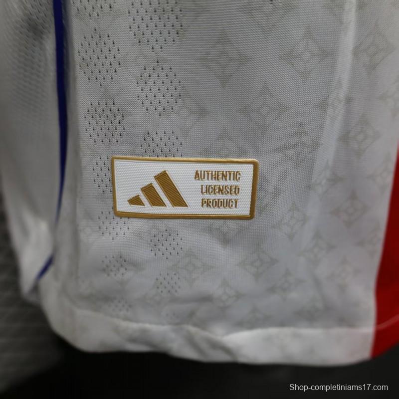 Player Version 25/26 Olympique Lyonnais Lyon Home Jersey