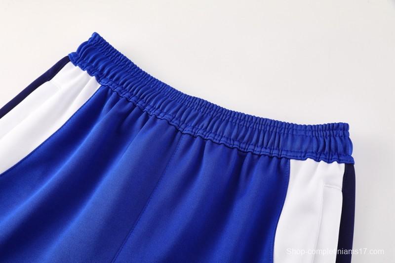 2025 NIKE Blue/Navy Full Zipper Jacket + Long Pants