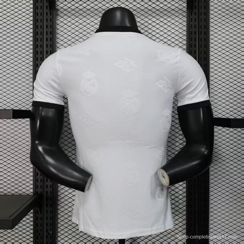 Player Version 25/26 Real Madrid White Special Jersey