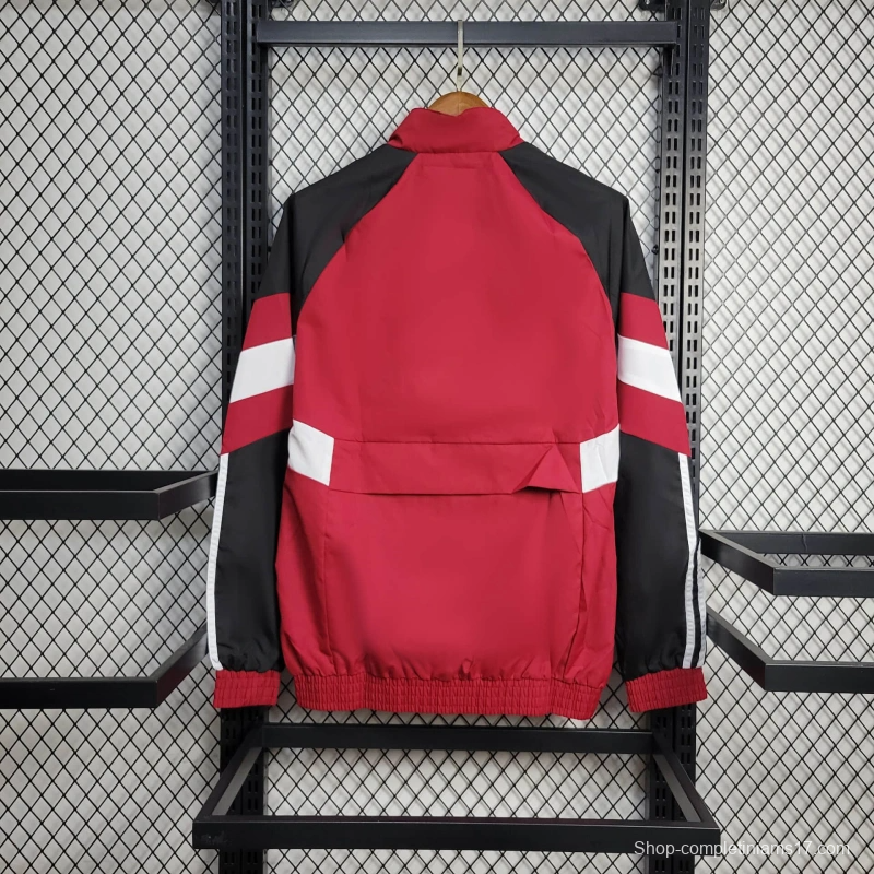 25/26 Nottingham Forest Jacket Red Windbreaker