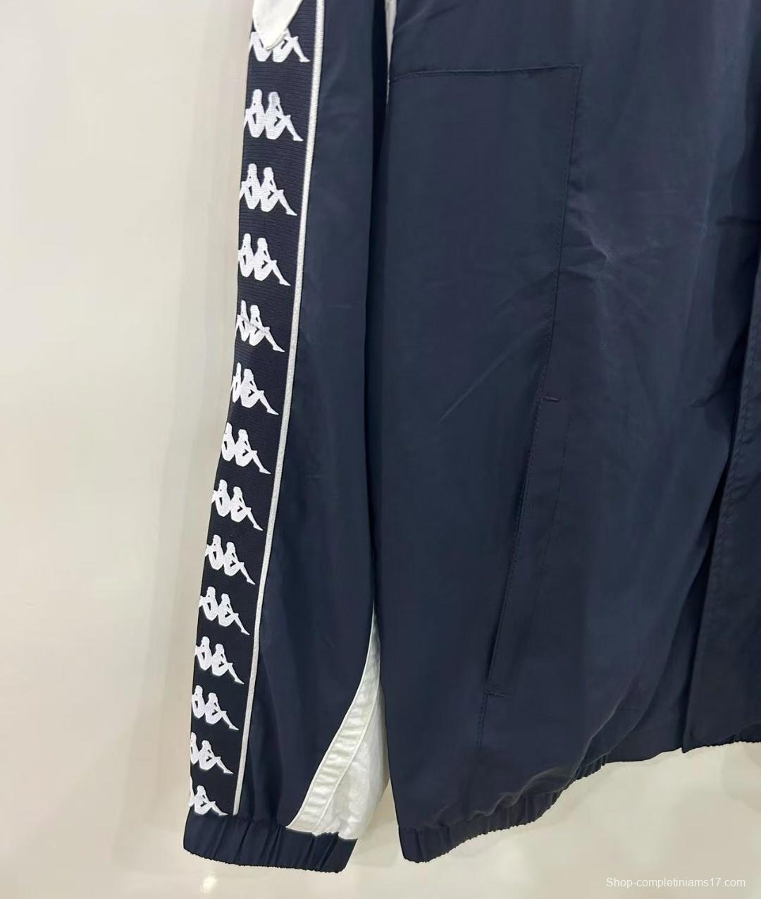 25/26 Manchester United 1967 Style Black/White Windbreaker