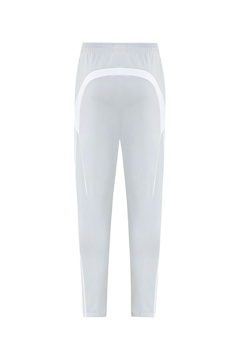 25/26 Real Madrid Grey Full Zipper Jacket + Long Pants