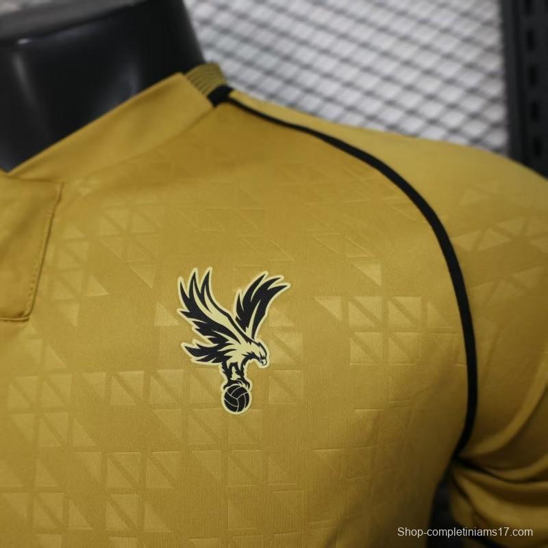 Player Version 25/26 Crystal Palace Away Yellow Jersey