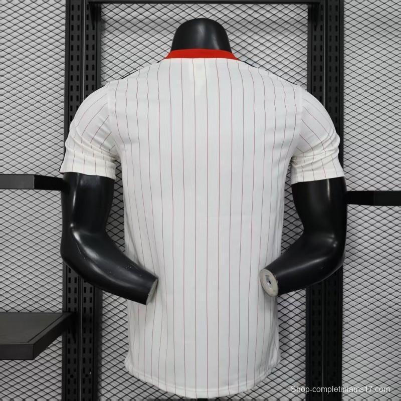 Player Version 25/26 Benfica White Casual Jersey