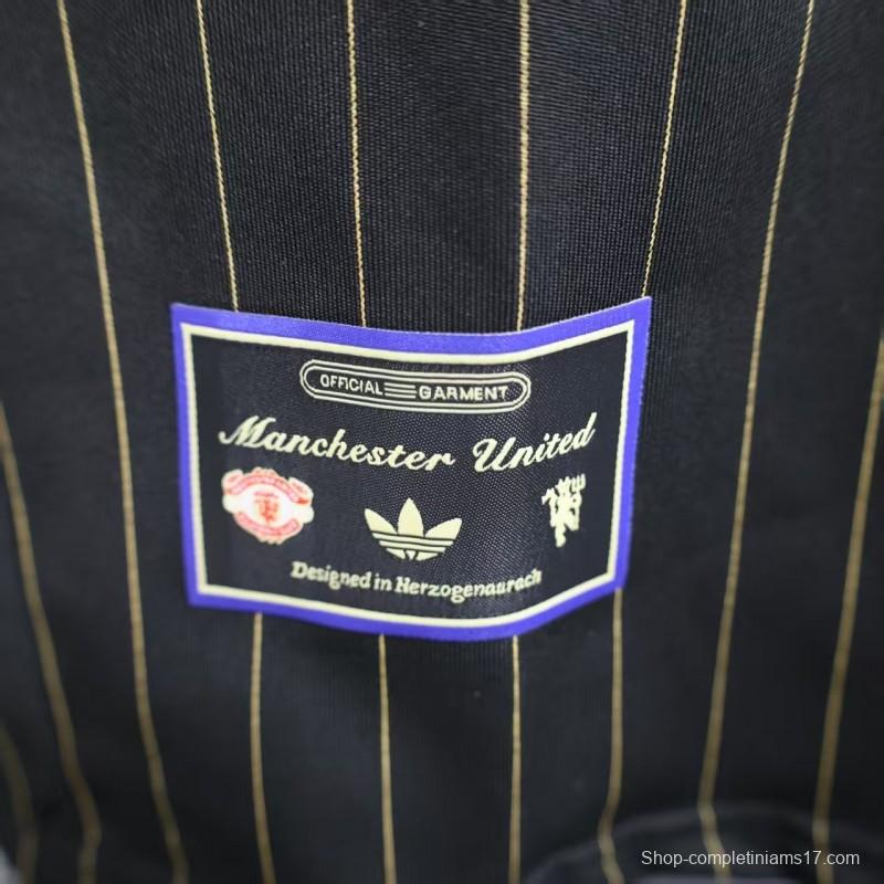 Player Version 25/26 Manchester United Black Casual Jersey