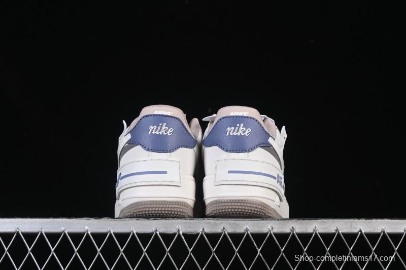 Nike Air Force 1 Shadow Lightweight Platform Low-Top Casual Sneakers - IO7594-101