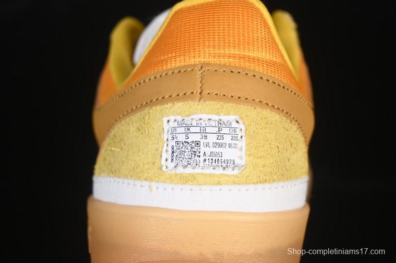 Adidas Gazelle Indoor Bad Bunny Collaboration Retro Low-Top Skate Shoes - JS5053