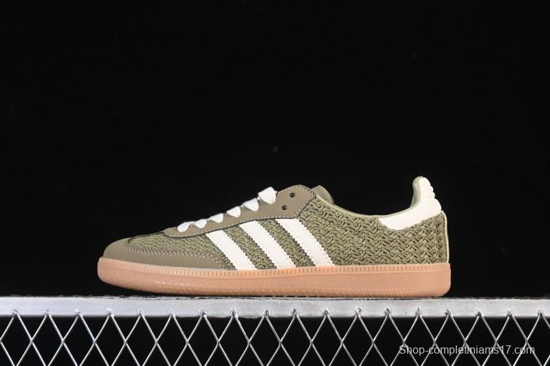 Adidas Samba OG Classic Casual Skate Shoes - JR9447