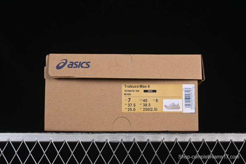 Asics Trabuco Max 4 Professional Running Shoes with Breathable Design - 1011B976-100
