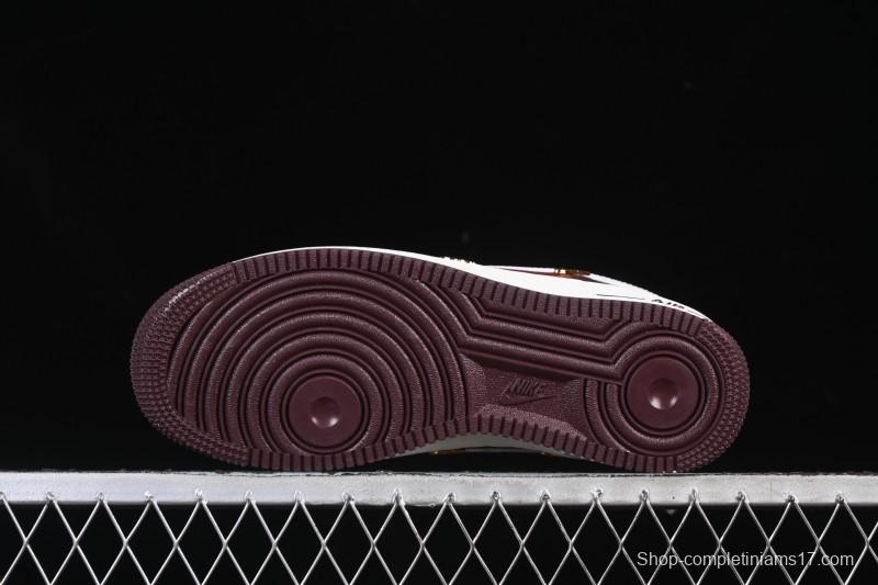 Nike Air Force 1'07 Low Casual Sneakers with Full-Length Air Cushion - IR0485-611