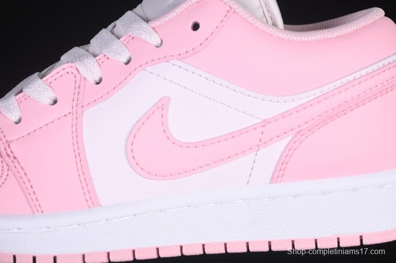 Nike Air Jordan 1 Low AJ1 Pearl Pink Low-top Casual Sneakers - 553560-614