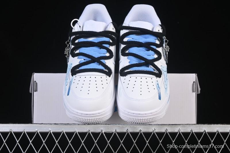 Nike Air Force 1'07 Low Pisces Hand-Painted Doodle Zodiac Series - 219-320