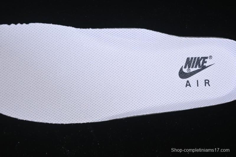 Nike Air Force 1 '07 Low Casual Sneakers in White Navy Blue - YF9511-816