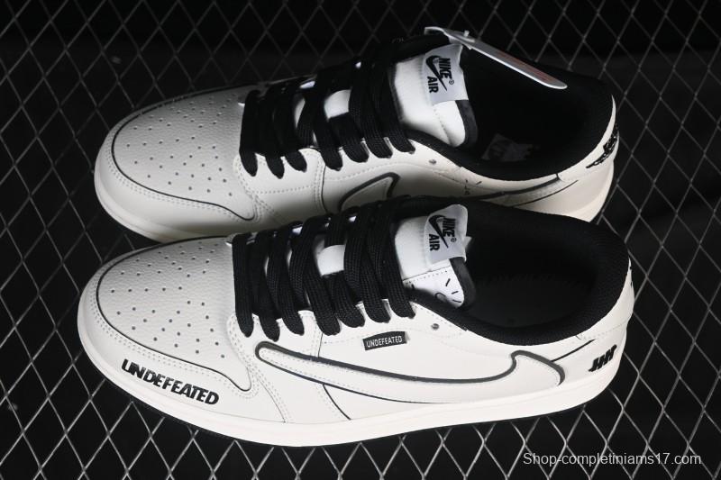 Nike Travis Scott x Fragment Design x Air Jordan 1 Low OG SP AJ1 Low Top Casual Sneakers - DF1845-531