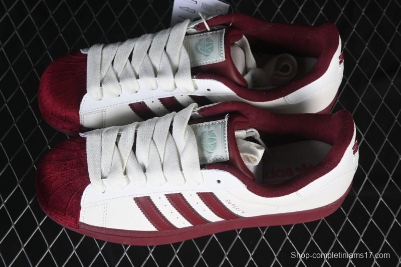 Adidas Superstar II Casual Sneakers with Shell Toe Design - KJ6981