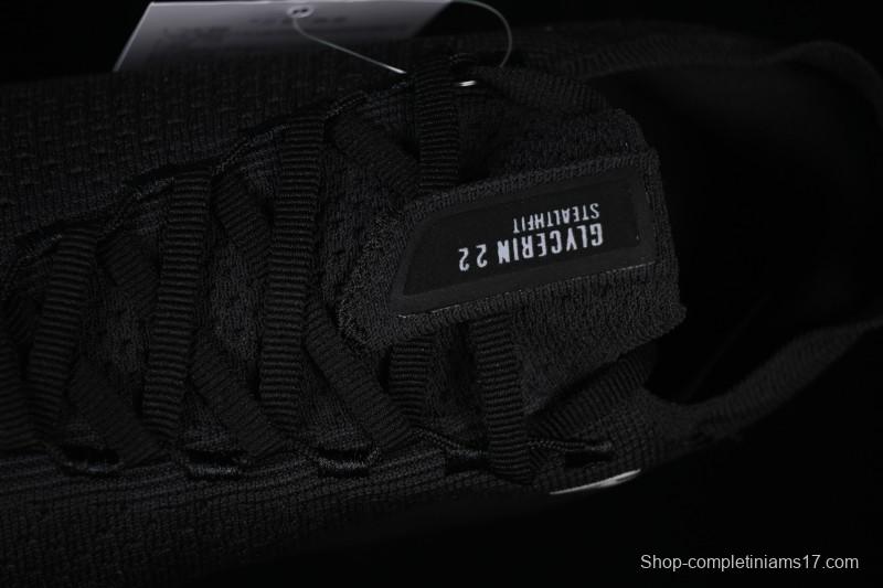 Brooks Glycerin Stealthfit 22 Cushioned Marathon Nitrogen Running Shoes - 1104481D072