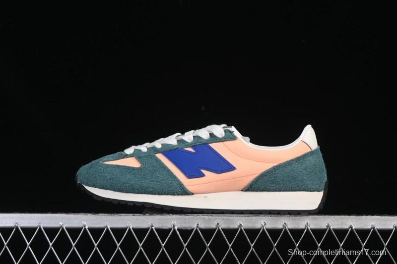 New Balance 471 Series Fabric and Leather Casual Lifestyle Shoes - U471AE