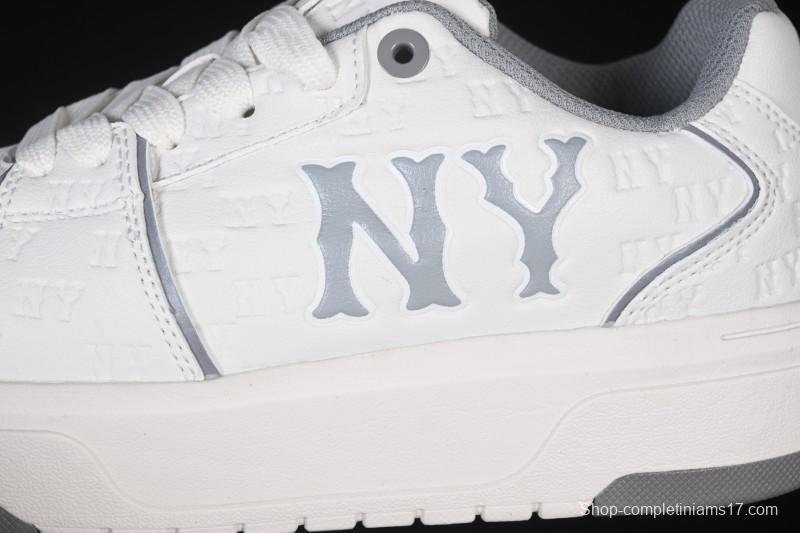 New York Yankees Bigball Chunky Embo Monogram Platform Sneakers - 3ASXE035N50GRS