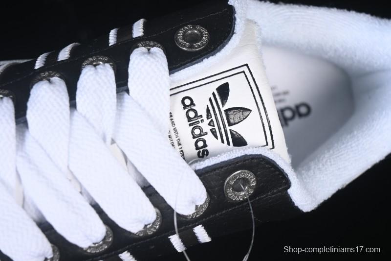 Adidas Superstar II J Casual Sneakers with Shell Toe Design - JQ0314