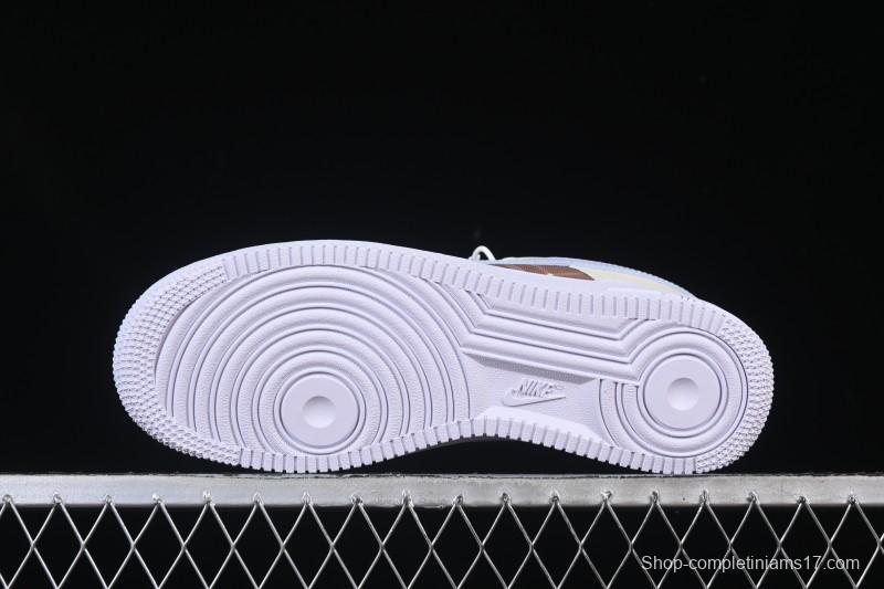Nike Air Force 1'07 Low Casual Sneakers with Full-Length Air Cushion - IH7352-001