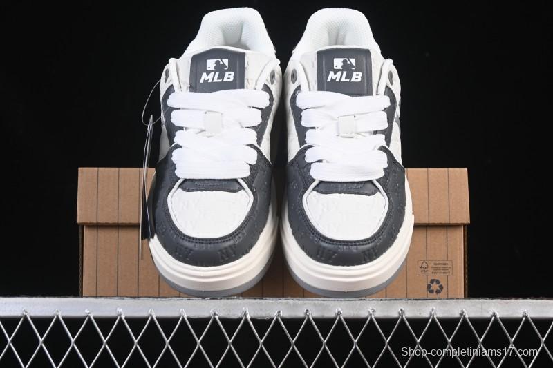 New York Yankees MLB Bigball Chunky Embroidered Monogram Platform Casual Sneakers - 3ASXE035N50CGS