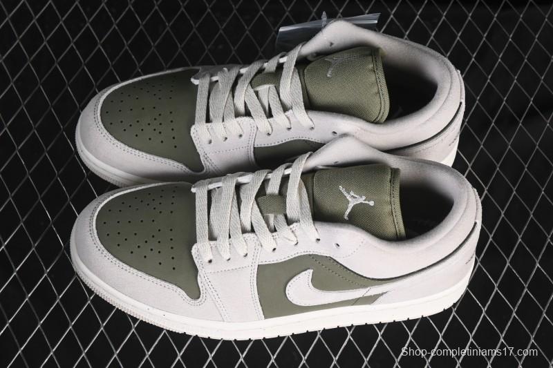 Nike Air Jordan 1 Low AJ1 Mint Green Low-top Casual Lifestyle Sneakers - HV4089-201
