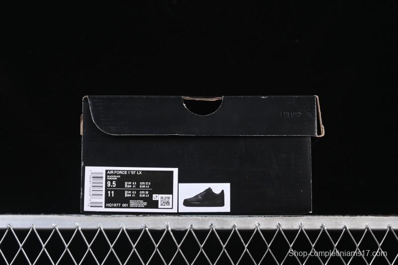 Nike Air Force 1'07 Low Casual Sneakers with Full-Length Air Cushion - HQ1977-001
