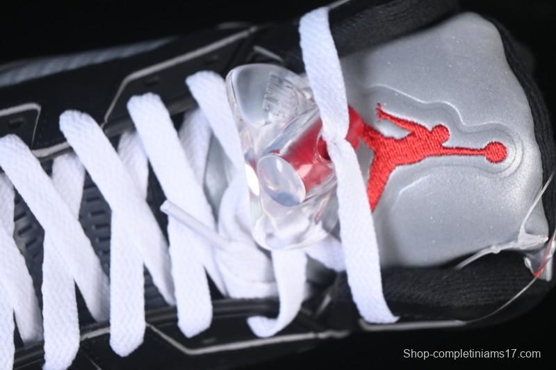 Nike Air Jordan 5 Black Metallic Reimagined Retro Basketball Shoes - HF3975-001