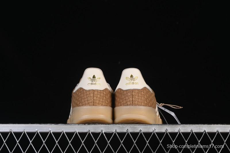 Adidas Originals Gazelle Indoor Retro Casual Slip-Resistant Wear-Resistant Low-Top Skate Shoes - JR8851