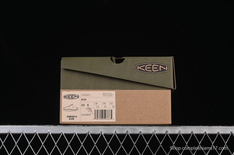 Keen Howser III Slide Winter Fluffy Casual Lifestyle Shoes - 1026651